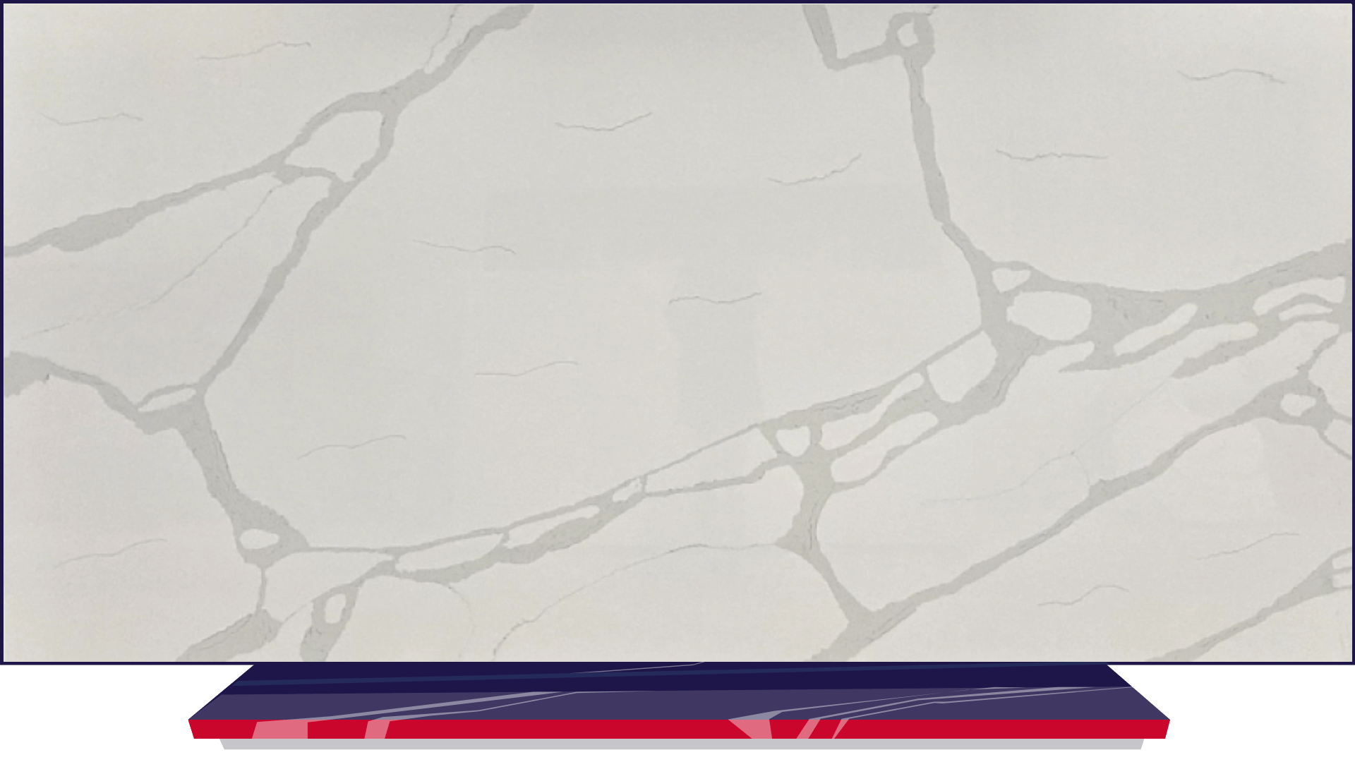 Calacatta Apex Polished Quartz, Builder Stone Global, Norcross GA