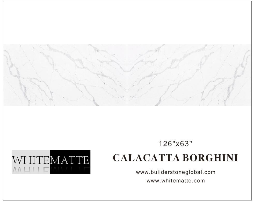 Calacatta Borghini Bookmatch 3cm Quartz Quartz, Builder Stone Global, Norcross GA