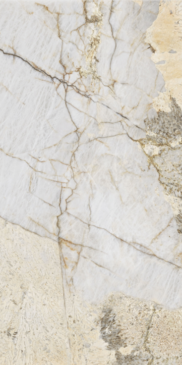 PATAGONIA BIANCO POLISHED BOOKMATCH 12 MM Porcelain, Builder Stone Global, Norcross GA