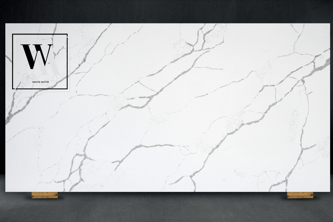 Calacatta Jasmine2 3cm Quartz Quartz, Builder Stone Global, Norcross GA