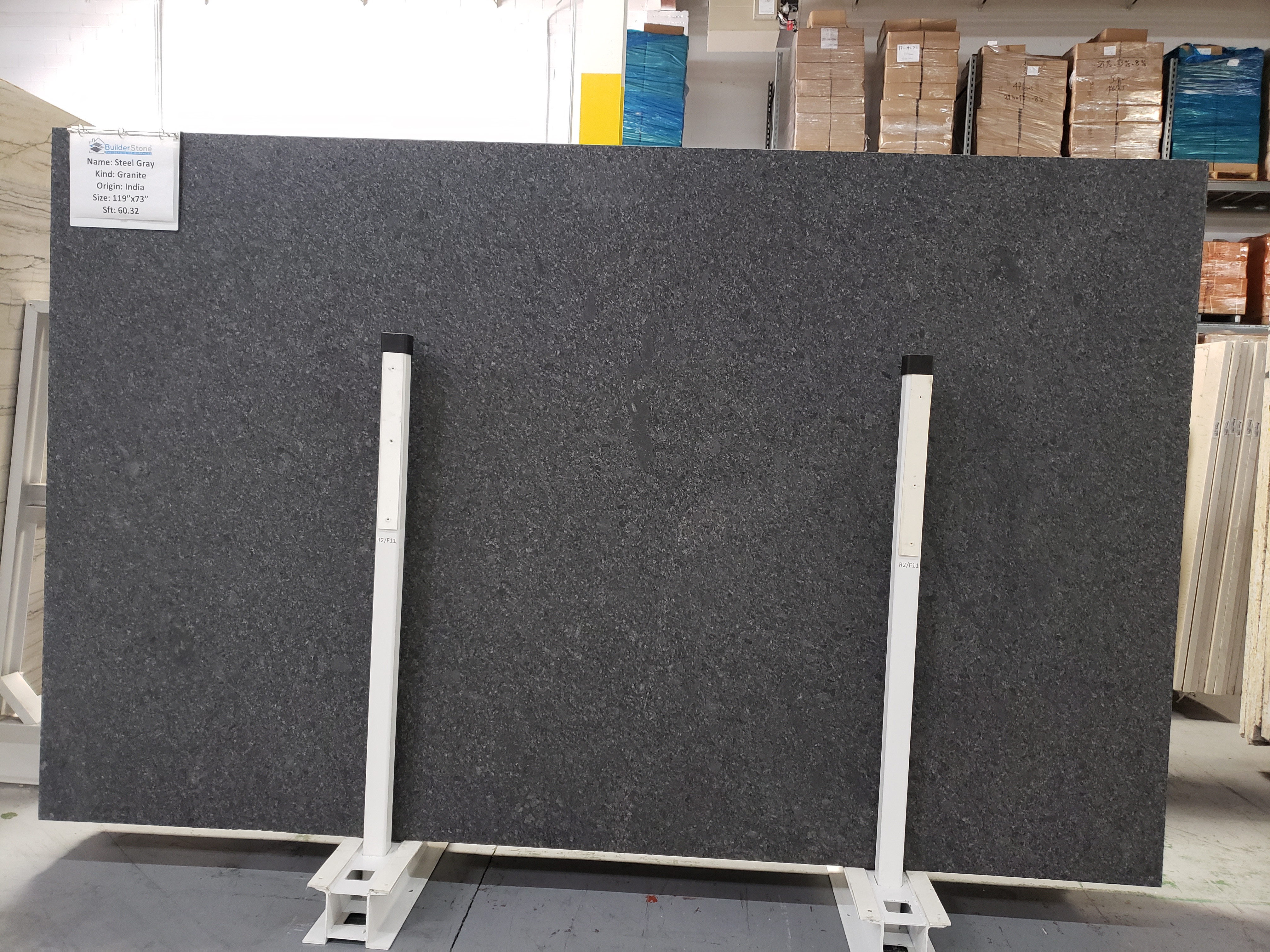 Steel Grey 3cm Granite Granite, Builder Stone Global, Norcross GA