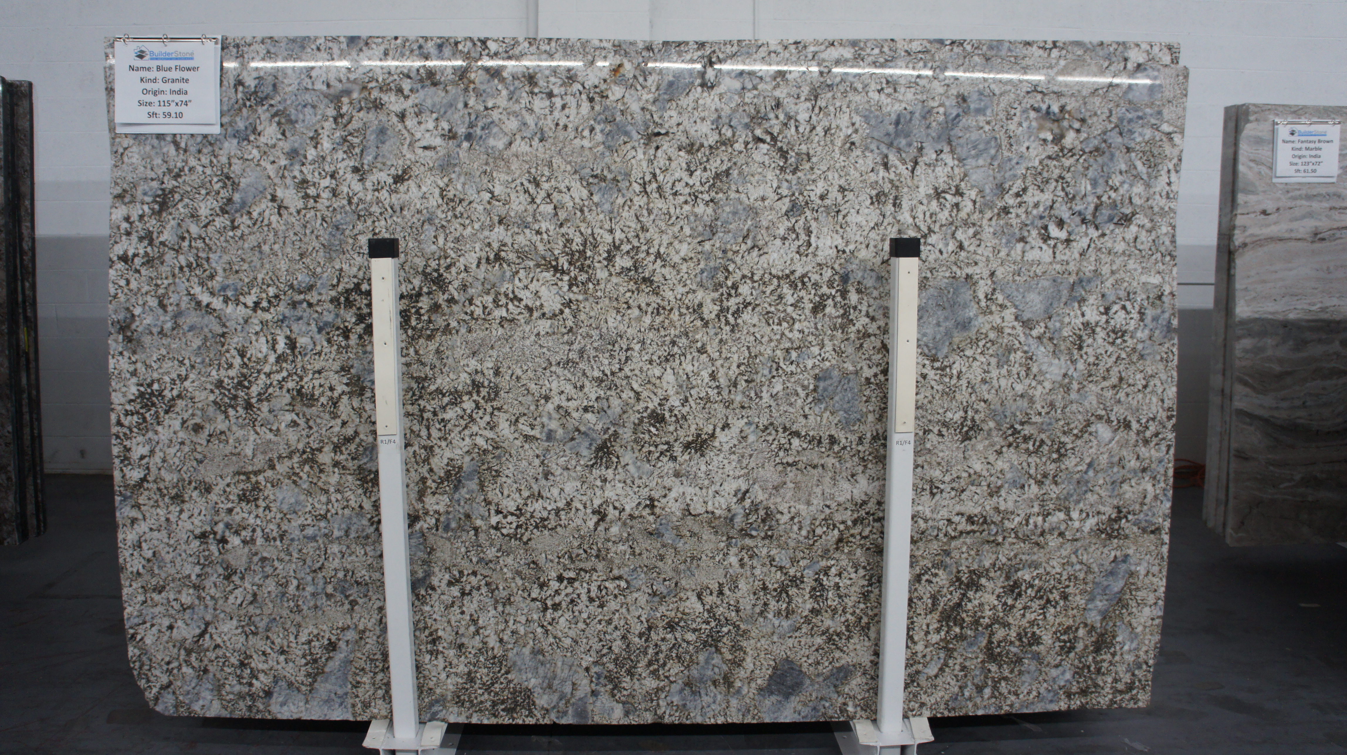 Blue Flower 3cm Granite Granite, Builder Stone Global, Norcross GA