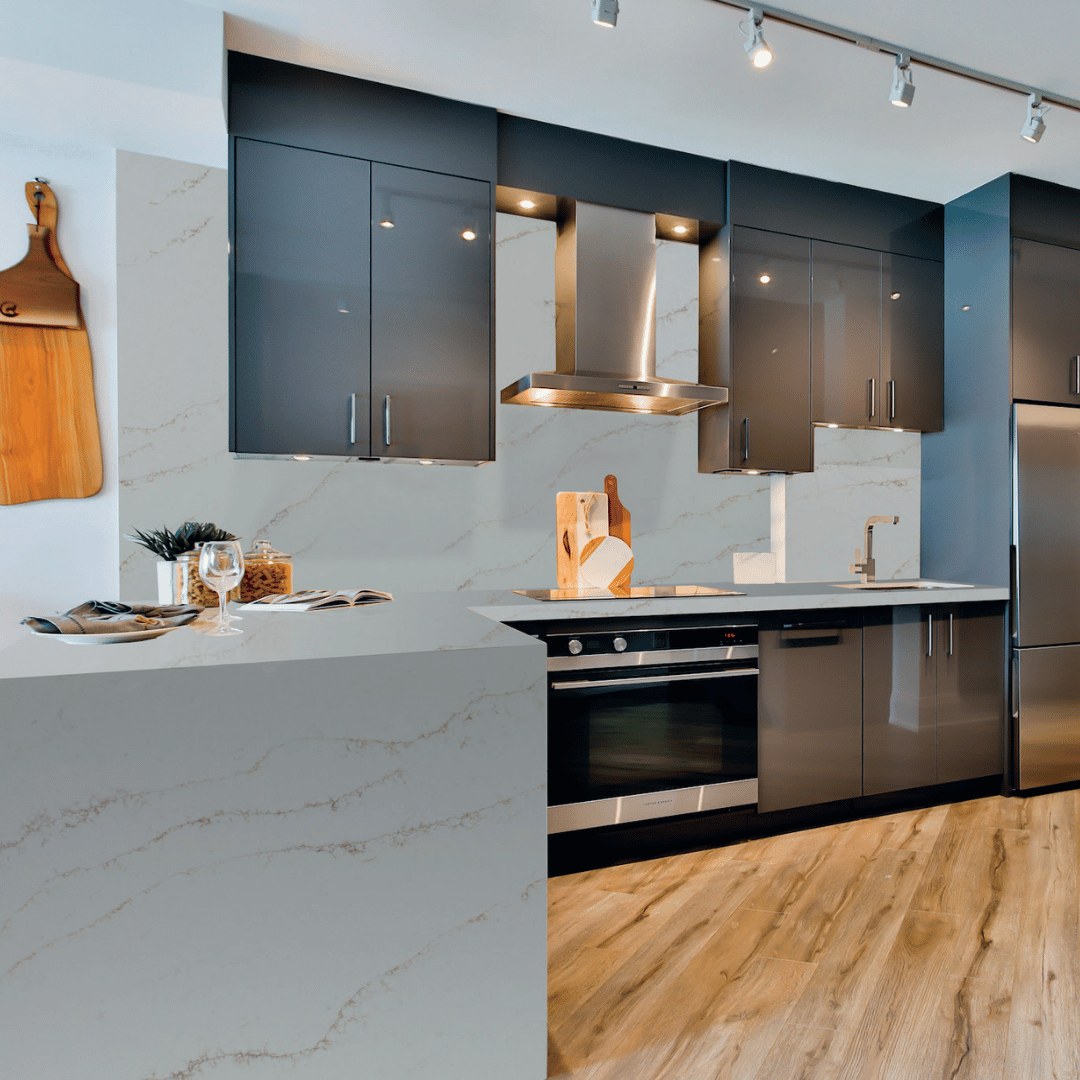 SKY GOLD Jumbo 3cm Quartz Quartz, Builder Stone Global, Norcross GA